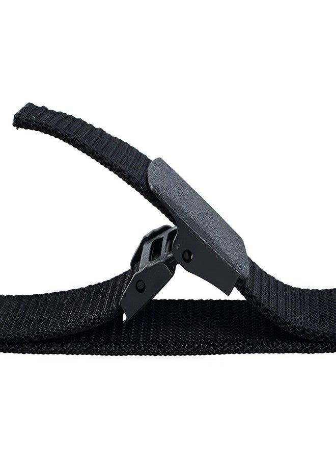JacobsParts Heavy Duty Tactical Military Style Belt, Hypoallergenic Plastic Buckle, Beige - Image 4