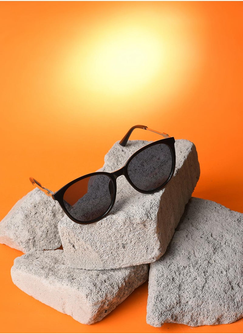 Haute Sauce - Black Lens -Toned Butterfly Sunglasses - Image 1