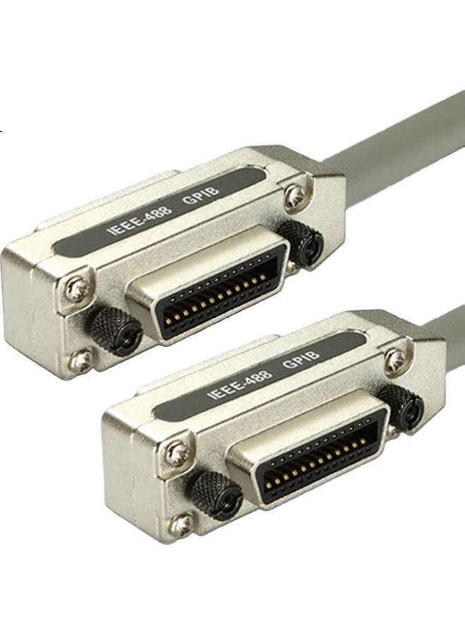 Shochan Ieee488 Cable, Gpib Industrial Control Data Cable, Acquisition Card Instrument Communication Cable, 0.5 Meter, Sq-Gpib05 - Image 2