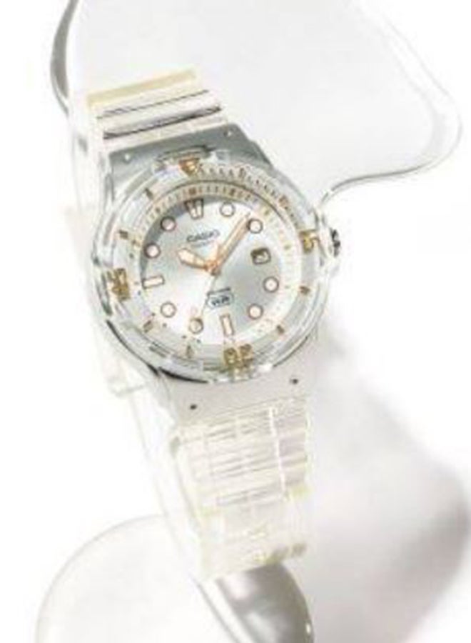 CASIO Analog Round Shape Resin Wrist Watch LRW-200HS-7EVDF - 34.2 Mm - Image 3