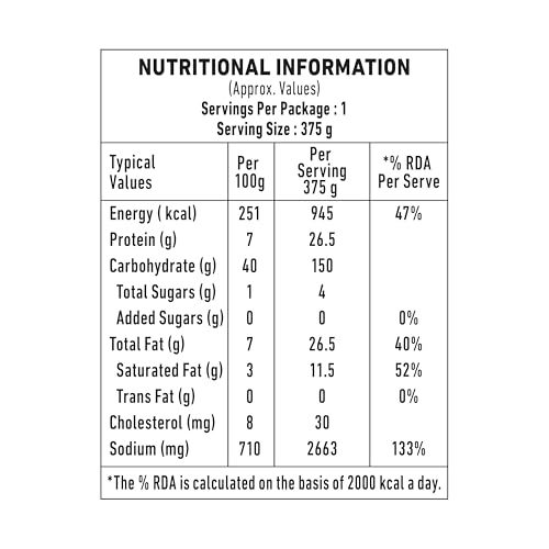 Gits Ready to Eat Jeera Rice + Dal Tadka Combo Indian Meal, Pure Veg Heat and Eat, 1125g (Pack of 3 X 375g Each) - Image 5