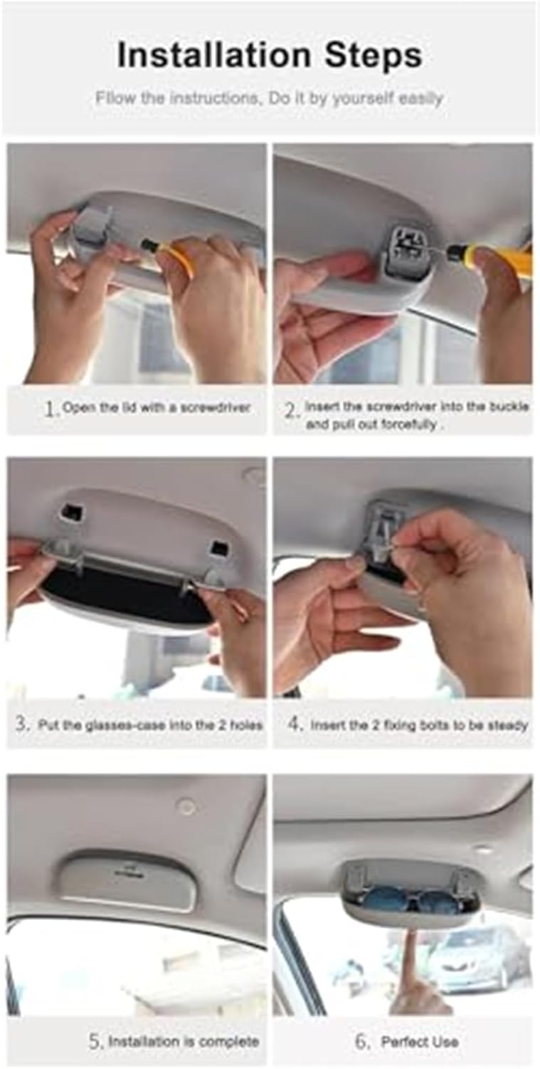 Wivplex Car Sunglasses Holder for Jeep Compass MP Renegade - Image 5