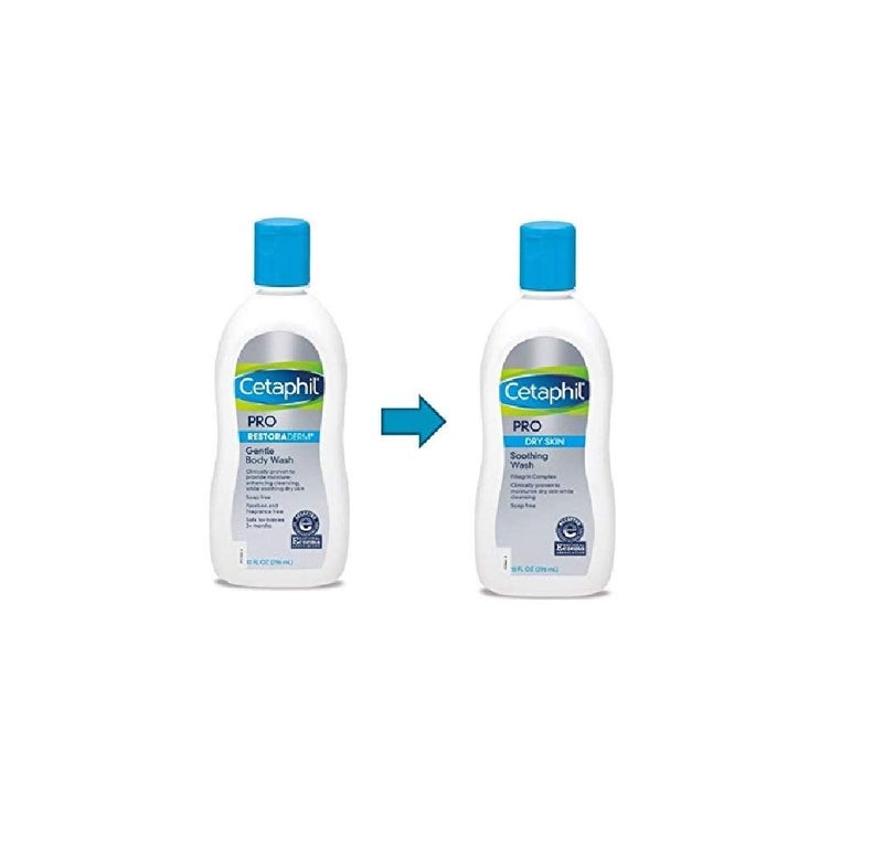 Cetaphil Restoraderm Eczema Calming Body Wash, Fragrance Free - 10 Fl Oz, (Pack of 2) - Image 5