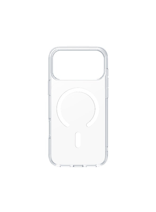 ارمور برو كفر شفاف، iPhone 17 Pro Max، متوافق مع MagSafe، أبيض - Image 2