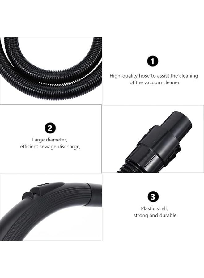 طقم خرطوم مكنسة كهربائية بديل لجمع الغبار بكفاءة، محول تمديد متين - Image 5