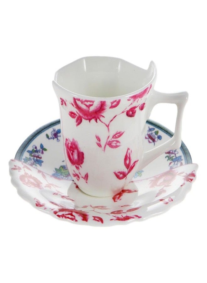 سيليتي كوب وصحن SELETTI Selecti 124174 LEONIA، متعدد الألوان، ارتفاع 9.4 × عرض 17.4 × عمق 26.6 - Image 3