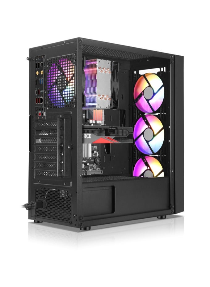 XANDER BESTBUY BUDGET GAMING/WORKSTATION PC: CORE I5 9400F Processor | RTX 3050 6GB DDR6GB GRAPHICS CARD | 16GB RAM | 1TB NVME/SATA SSD | Windows 11 | WIFI BT READY - Image 5