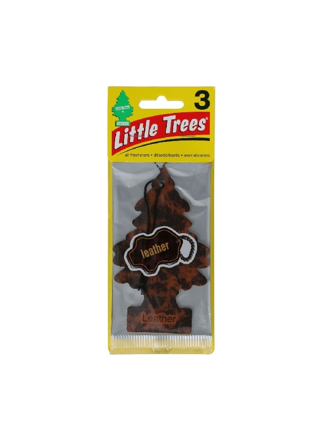 3-Piece Leather Air Freshener Tree Hang Card Brown 25.4 x 1.15 x 14.6 cm U3S-32290 - pzsku/ZDAAADFADC7E422EEA0FAZ/45/_/1720441366/140cb852-f6f8-45ed-b1b2-aee8d88105e7