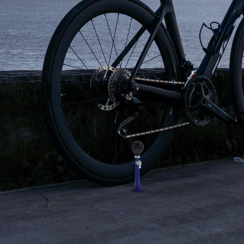 Loud Blue Mountain Bike Air Horn for Cycling Safety Outdoor Recreation - Image 5
