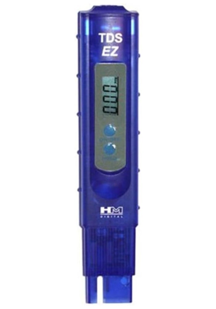 HM Digital TDS-EZ Water Quality Tester - 0-9990 ppm Measurement Range, 1 ppm Resolution, LCD Display - Image 1