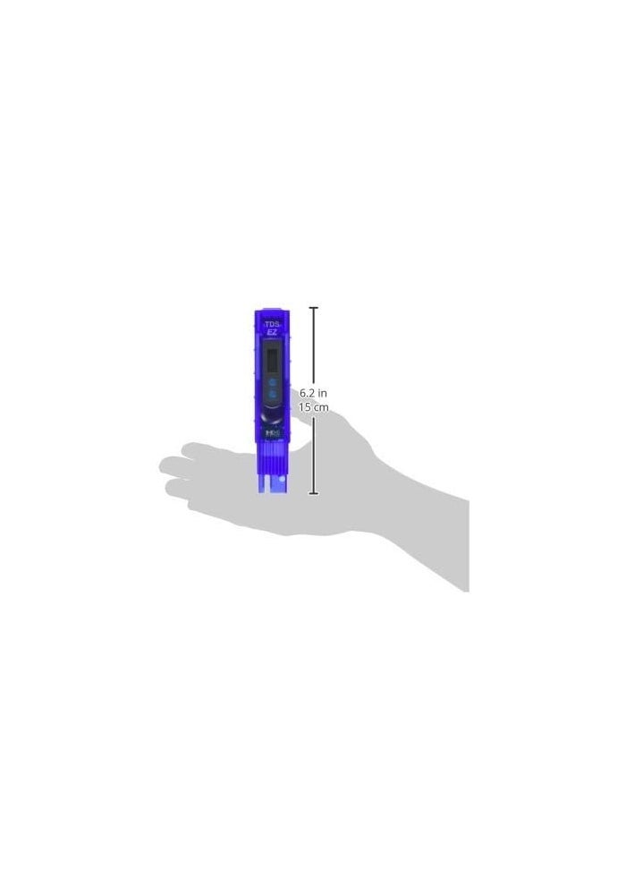 HM Digital TDS-EZ Water Quality Tester - 0-9990 ppm Measurement Range, 1 ppm Resolution, LCD Display - Image 2