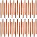 Sonarun 40 Pack 315 Inch Inflatable Baseball Bat Blow up Wood Grain Baseball Bat Inflates for Carnival Birthday Pool Summer Beach Baseball Party Favors - Image 3