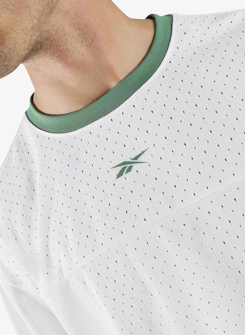 Reebok  Id Basketball Mesh Relaxed T-Shirt for Men | Best Price UAE