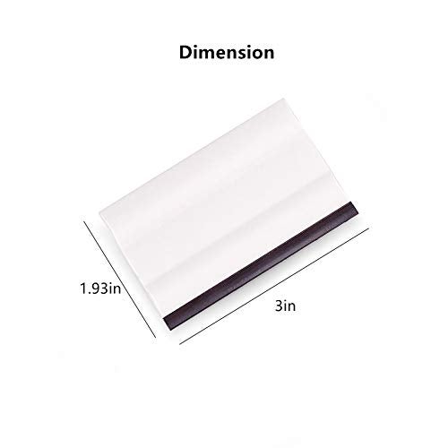CARTINTS GUGUGI 2PCS 3Inch Mini Block Squeegee Vehicle Rubber Squeegee for Vinyl Wrap Decals Install, Window Tint, Rearview Mirror Clean - Image 3