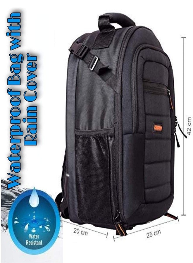 VEEPRO MVPRO DSLR SLR Backpack Camera Bag | Camera Lens Shoulder Backpack Case for Canon Nikon | Lens Accessories Carry Backpack Case - Image 3