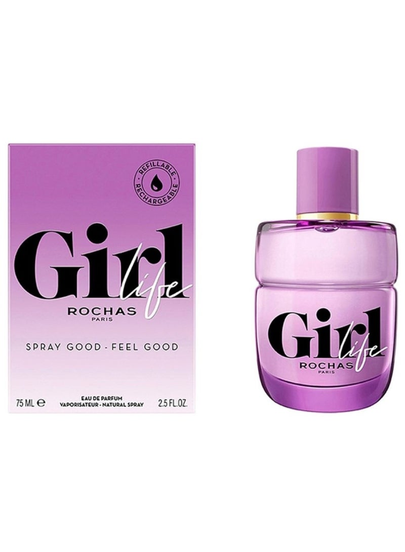 روشاس عطر روشاس جيرل لايف او دي بارفان 75 مل للنساء