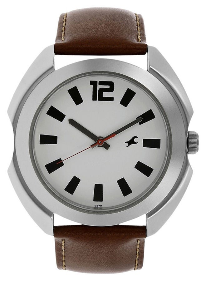 fastrack Leather Analog Wrist Watch 3117SL01  - Image 1