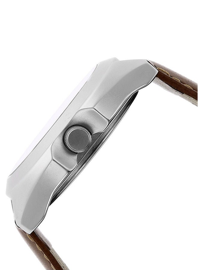 fastrack Leather Analog Wrist Watch 3117SL01  - Image 3