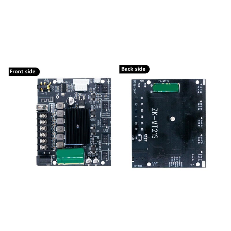 FTVOGUE 100W 2.1 Channel Bluetooth Amplifier Module Copper With AUX USB MIC Input For Home Theater And DIY Speaker System - Image 5