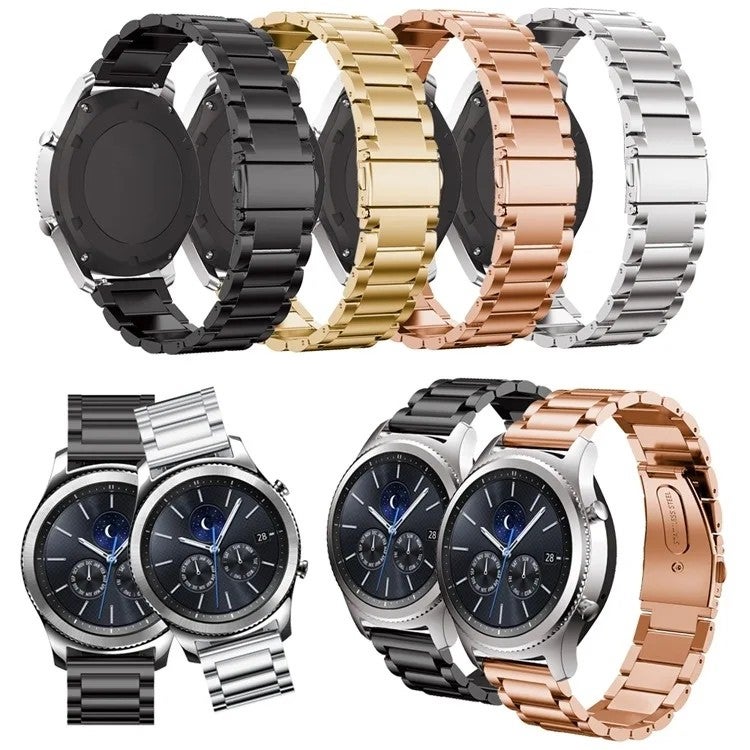 Bluejw 22mm Stainless Steel Watch Band for Samsung Galaxy Watch 3 4 5 Pro – Replace the Watch Strap with Durable Metal Loop Wristband - Image 5