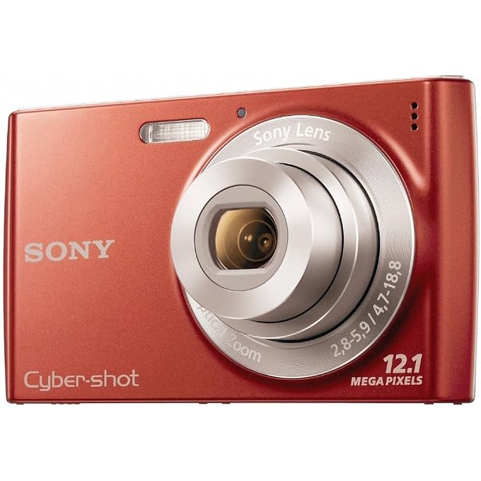 Sony Cyber-Shot DSC-W510 12.1 MP Digital Still Camera with 4x Wide-Angle Optical Zoom Lens and 2.7-inch LCD (Red) - Image 1