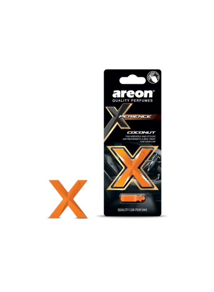 Areon Xperience Air Freshener X-Shape Coconut Scent