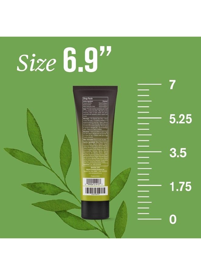 Nature's Sunshine Tei-Fu Muscle Recovery Lotion by Nature's Sunshine, Natural Pain Relief Cream Made With Essential Oils Penetrates Deep to Provide Back Pain Relief for Sore Muscles and Joints, Paraben-free - Image 3