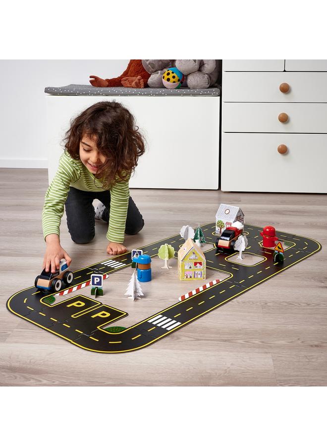 Zaboon 23-Piece Car Track Set - Image 4