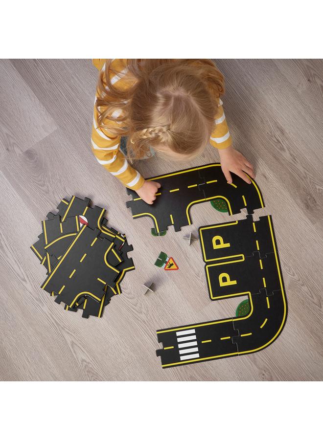 Zaboon 23-Piece Car Track Set - Image 3