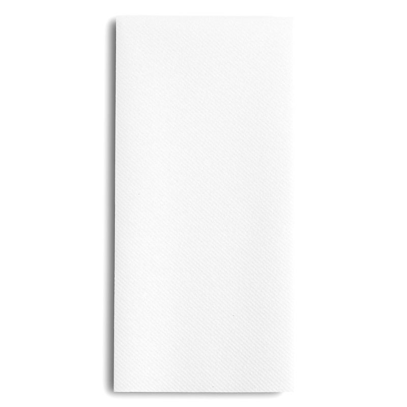 BloominGoods Linen-Feel European-White Paper Napkins - Decortive Cloth-Like Disposable Dinner Napkins - Soft And Absorbent. For Kitchen, Party, Wedding, Bathroom Or Any Occasion. (Pack of 100) - Image 3