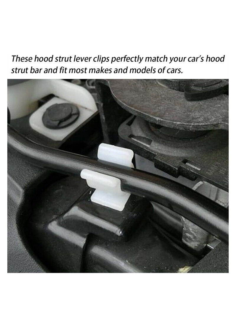 Excefore 60Pcs Hood Prop Rod Holder Clips, Car Engine Hood Support Prop Rod Grommet Clips, Auto Decorative Accessories, Compatible with 91503-SS0-003, Fit for Most Cars Automobile Bracket  - Image 5
