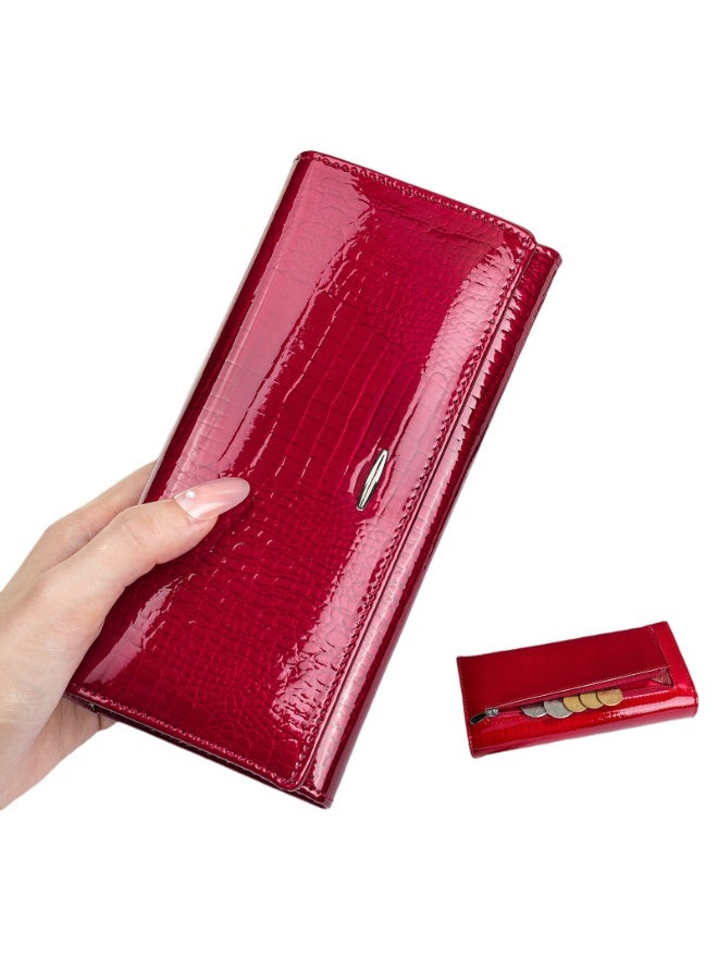 Mark Fairwhale New Leather Fashionable Multifunctional Large Capacity Wallet - Image 1