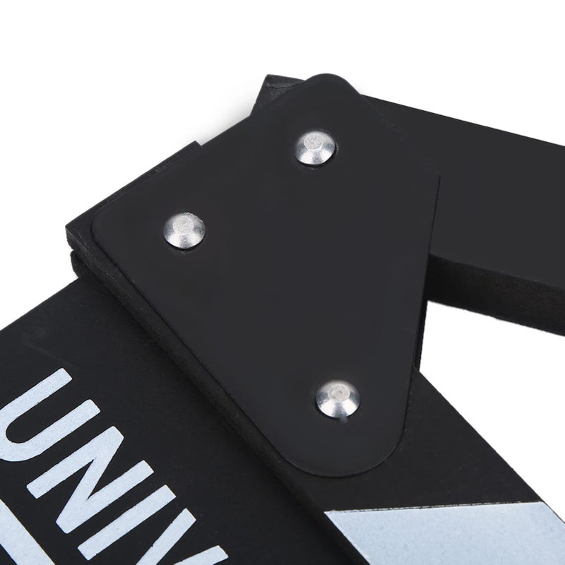 Wooden Director Clapperboard Film Prop With Stable Sticks Scene TV Movie Board - Image 4