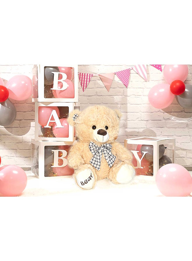 Toyland 30cm Brown Teddy Bear Toy with Girls Friends and Couples Anniversary Valentine and Birthday Gift - Image 3