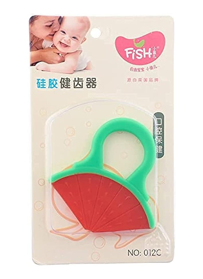 FISH Fish Little Watermelon Shaped Baby Teether  - Image 1