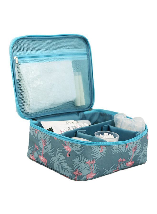 نيبمينينت حقيبة تخزين مستحضرات التجميل مضادة للماء ومناسبة للسفر أزرق/ وردي - Image 1
