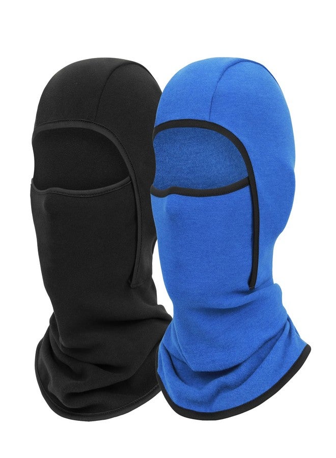 UNNESTAR 2 Packs Fleece Kids Balaclava Ski Mask– Full Face Cover Cold Weather Hats for Boys Girls Thermal Cosy Warm Sets - Image 1
