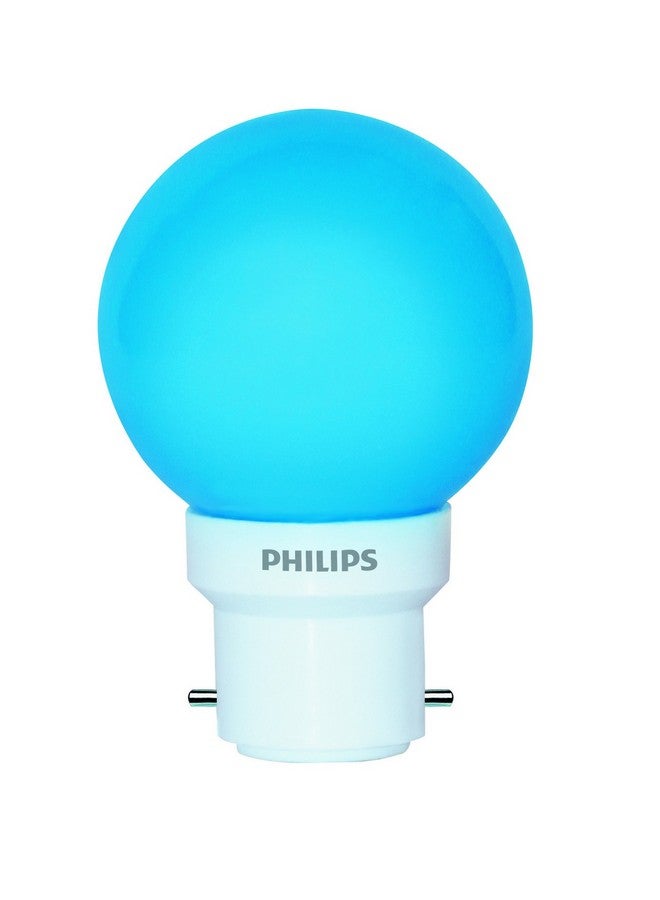 PHILIPS 0.5W B22 LED Blue LED Bulb (Deco Mini)