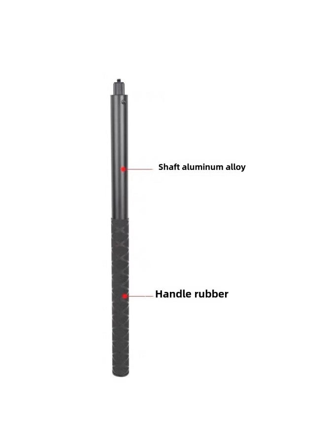 3 M Selfie Stick Panoramic Motion Telescopic Extension Rod For 360X3 Camera Gopro Extension Rod-Color:Handle - Image 3