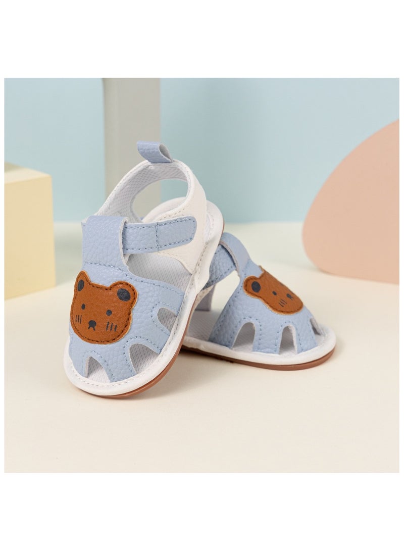 Baby Sandals Non Slip Soft Sole First Walker Outdoor Shoes Boys And Girls - Image 1