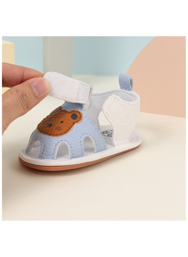 Baby Sandals Non Slip Soft Sole First Walker Outdoor Shoes Boys And Girls - Image 4