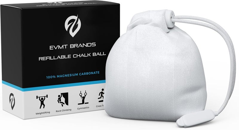 EVMT Brands Liquid Chalk, Mess Free Gym Chalk for Weightlifting, Gymnastics, Rock Climbing, Dancing, and Lifting. Sweat Resistant and Long Lasting for Stronger Hand Grip. Package May Vary. - Image 1