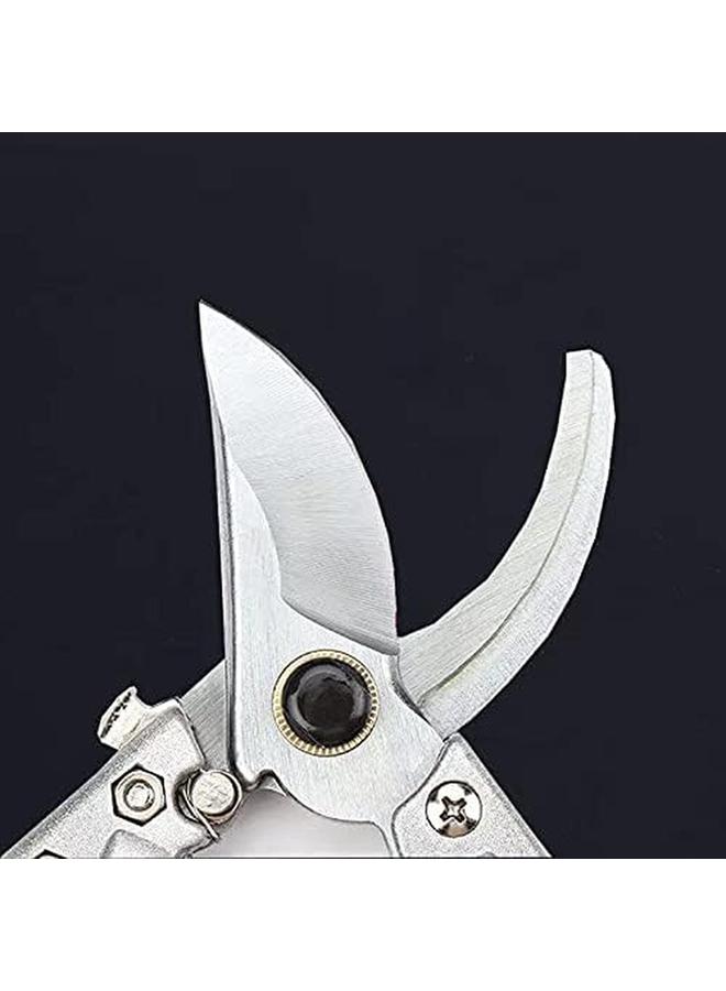 ORiTi Garden Scissors Tree Trimmer With Ergonomic Handles For Extreme Comfort Lightweight Labor Saving Sharp And Sk 5 Carbon Steel Garden Pruning Clippers - Image 2