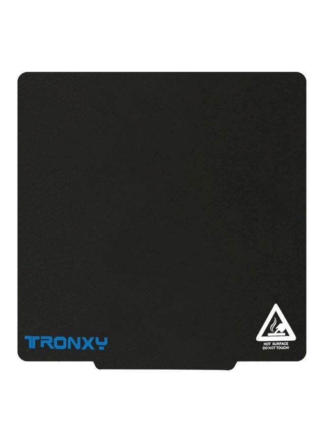 NIBEMINENT Heated Bed Sticker Sheet For 3D Printer Hotbed 255x255millimeter Black  - Image 1