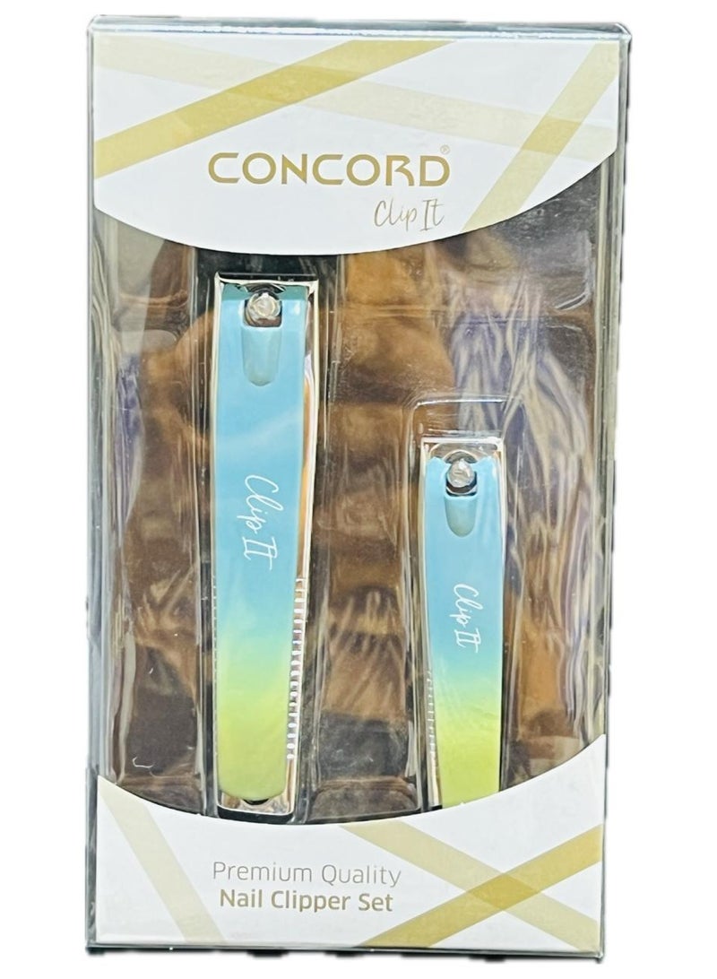 CONCORD Nail Clipper Set 2 Pcs - Image 1