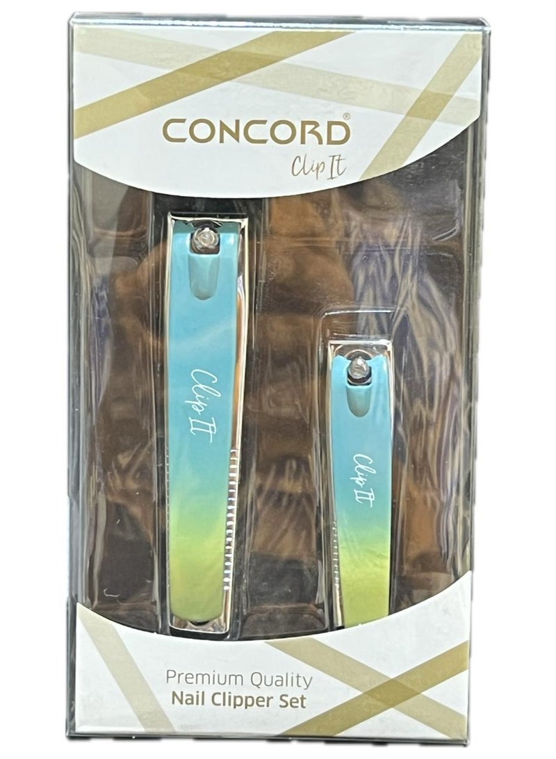 CONCORD Nail Clipper Set 2 Pcs - Image 2