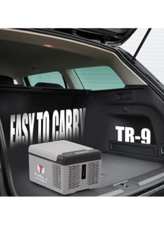 Toby's Toby's TR-9 Portable Mini Freezer,12 Volt Refrigerator, 10 Quart (9 Liter) Fast Cooling 12V Car Fridge -4℉~68℉, Car Cooler, 12/24V DC for Outdoor, Camping, RV, Truck, Boat  - Image 4