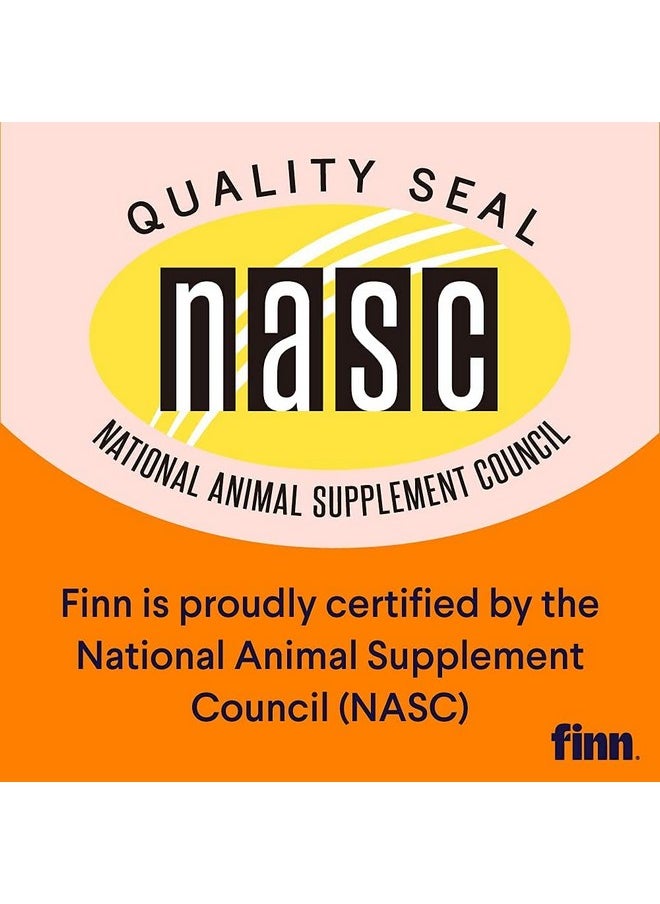 FINN Finn Hip and Joint Supplement for Dogs | Glucosamine, Chondroitin & MSM for Joint and Mobility Support | with Turmeric, BioPerine and B-Vitamins | 90 Soft Chews  - Image 4