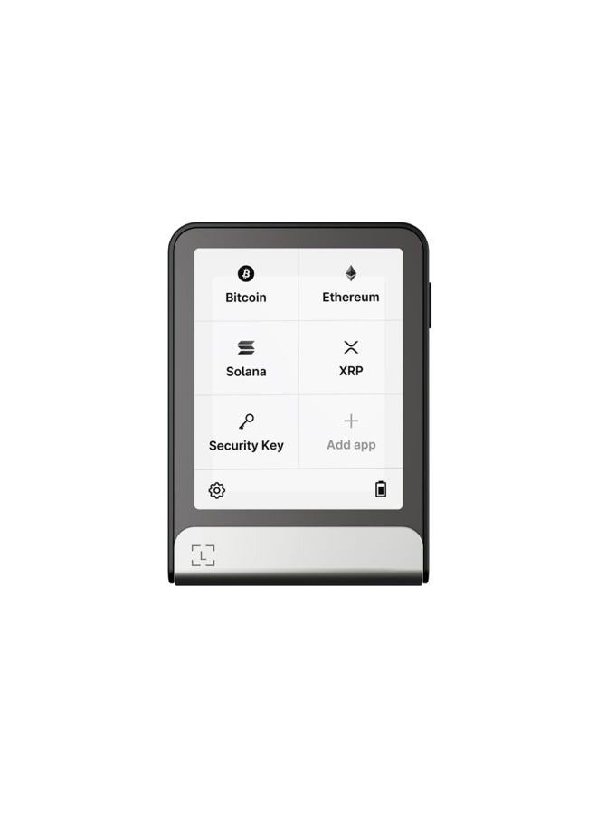 Ledger Flex - crypto touchscreen signer - securely manage all your digital assets and identity via the Ledger Wallet app (Graphite) - Image 1