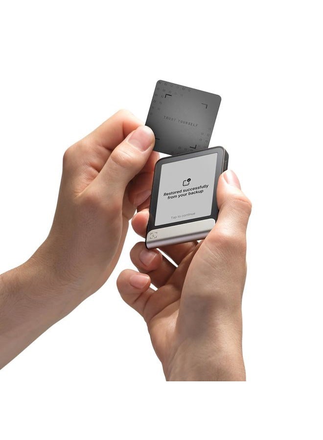 Ledger Flex - crypto touchscreen signer - securely manage all your digital assets and identity via the Ledger Wallet app (Graphite) - Image 5